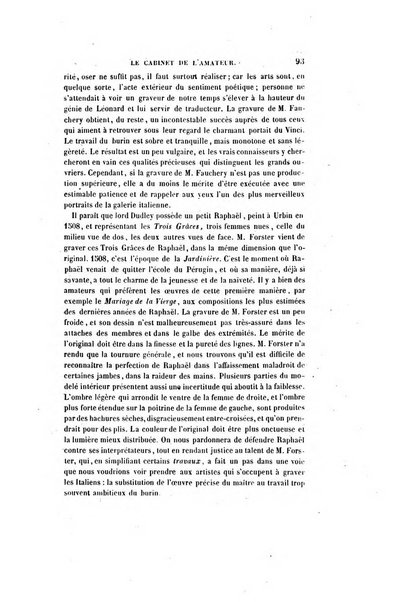 Le cabinet de l'amateur et de l'antiquaire revue des tableaux et des estampes anciennes, des objets d'art, d'antiquite et de curiosite