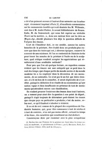 Le cabinet de l'amateur et de l'antiquaire revue des tableaux et des estampes anciennes, des objets d'art, d'antiquite et de curiosite