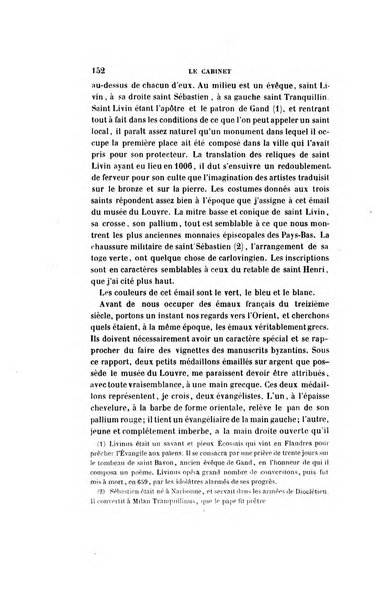 Le cabinet de l'amateur et de l'antiquaire revue des tableaux et des estampes anciennes, des objets d'art, d'antiquite et de curiosite