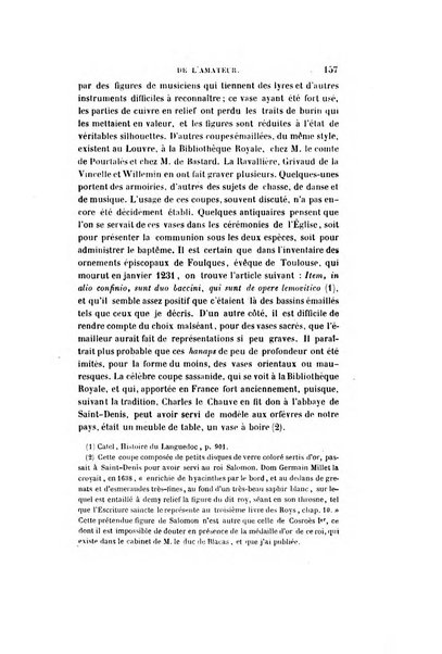 Le cabinet de l'amateur et de l'antiquaire revue des tableaux et des estampes anciennes, des objets d'art, d'antiquite et de curiosite