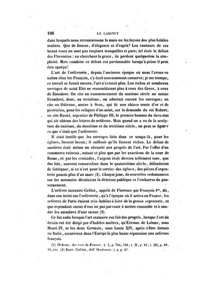 Le cabinet de l'amateur et de l'antiquaire revue des tableaux et des estampes anciennes, des objets d'art, d'antiquite et de curiosite