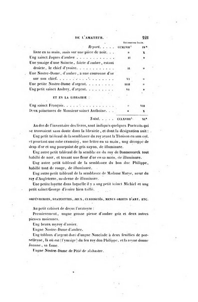 Le cabinet de l'amateur et de l'antiquaire revue des tableaux et des estampes anciennes, des objets d'art, d'antiquite et de curiosite