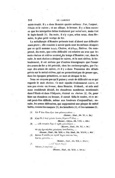 Le cabinet de l'amateur et de l'antiquaire revue des tableaux et des estampes anciennes, des objets d'art, d'antiquite et de curiosite