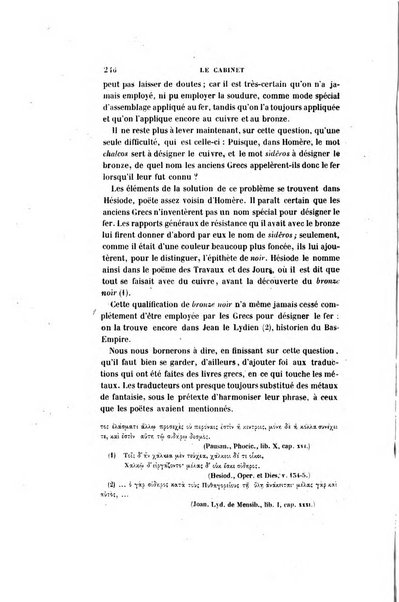 Le cabinet de l'amateur et de l'antiquaire revue des tableaux et des estampes anciennes, des objets d'art, d'antiquite et de curiosite