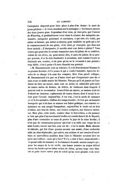 Le cabinet de l'amateur et de l'antiquaire revue des tableaux et des estampes anciennes, des objets d'art, d'antiquite et de curiosite