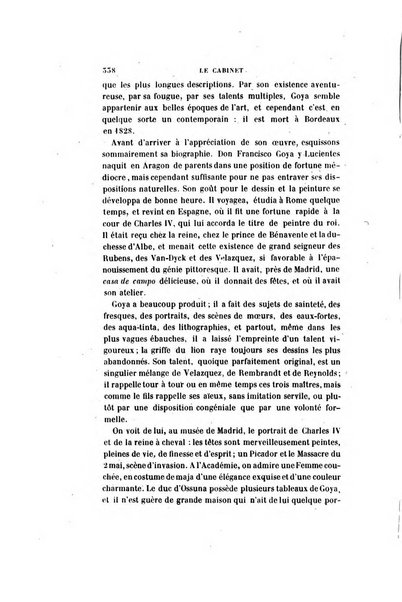 Le cabinet de l'amateur et de l'antiquaire revue des tableaux et des estampes anciennes, des objets d'art, d'antiquite et de curiosite