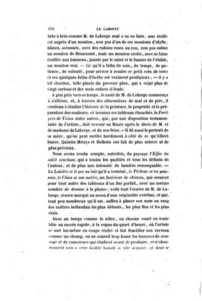 Le cabinet de l'amateur et de l'antiquaire revue des tableaux et des estampes anciennes, des objets d'art, d'antiquite et de curiosite