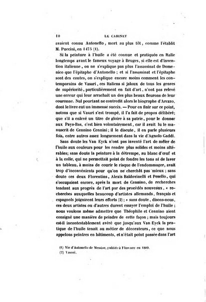 Le cabinet de l'amateur et de l'antiquaire revue des tableaux et des estampes anciennes, des objets d'art, d'antiquite et de curiosite