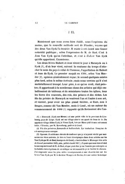 Le cabinet de l'amateur et de l'antiquaire revue des tableaux et des estampes anciennes, des objets d'art, d'antiquite et de curiosite