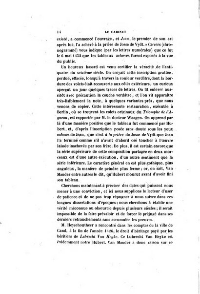 Le cabinet de l'amateur et de l'antiquaire revue des tableaux et des estampes anciennes, des objets d'art, d'antiquite et de curiosite