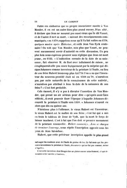 Le cabinet de l'amateur et de l'antiquaire revue des tableaux et des estampes anciennes, des objets d'art, d'antiquite et de curiosite