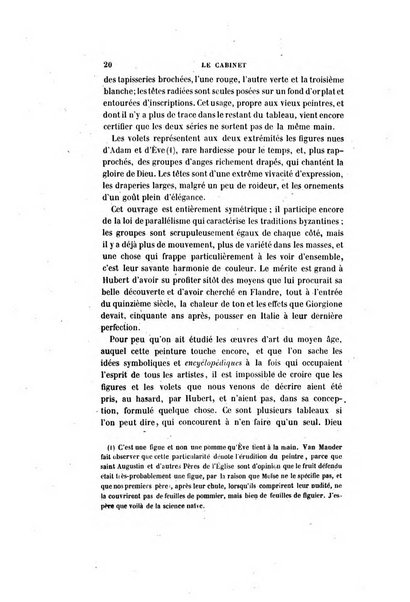 Le cabinet de l'amateur et de l'antiquaire revue des tableaux et des estampes anciennes, des objets d'art, d'antiquite et de curiosite