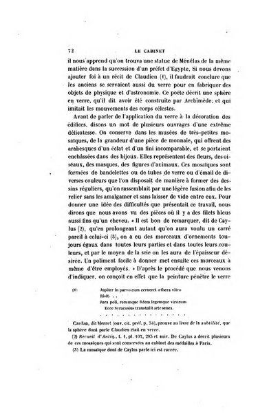 Le cabinet de l'amateur et de l'antiquaire revue des tableaux et des estampes anciennes, des objets d'art, d'antiquite et de curiosite