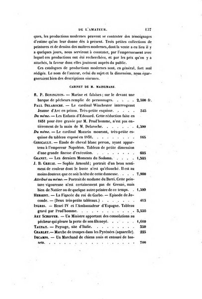 Le cabinet de l'amateur et de l'antiquaire revue des tableaux et des estampes anciennes, des objets d'art, d'antiquite et de curiosite