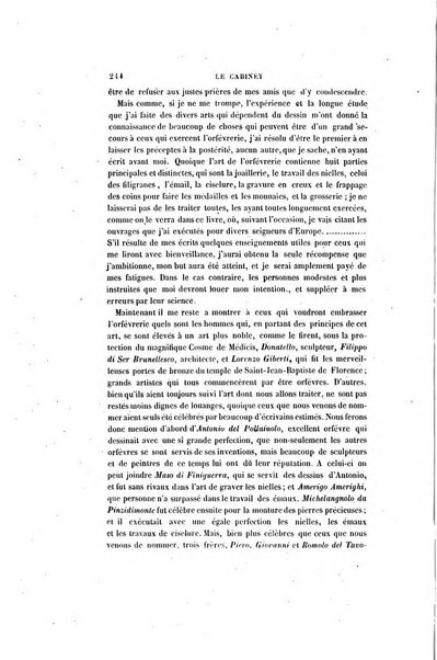 Le cabinet de l'amateur et de l'antiquaire revue des tableaux et des estampes anciennes, des objets d'art, d'antiquite et de curiosite