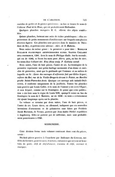 Le cabinet de l'amateur et de l'antiquaire revue des tableaux et des estampes anciennes, des objets d'art, d'antiquite et de curiosite