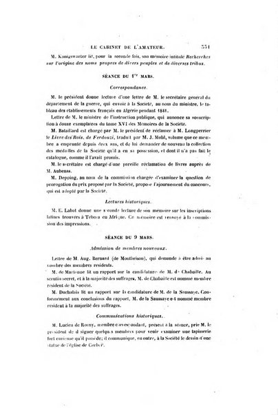 Le cabinet de l'amateur et de l'antiquaire revue des tableaux et des estampes anciennes, des objets d'art, d'antiquite et de curiosite