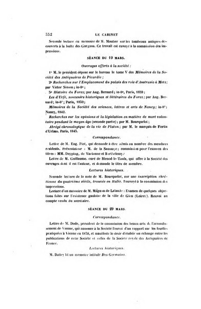 Le cabinet de l'amateur et de l'antiquaire revue des tableaux et des estampes anciennes, des objets d'art, d'antiquite et de curiosite