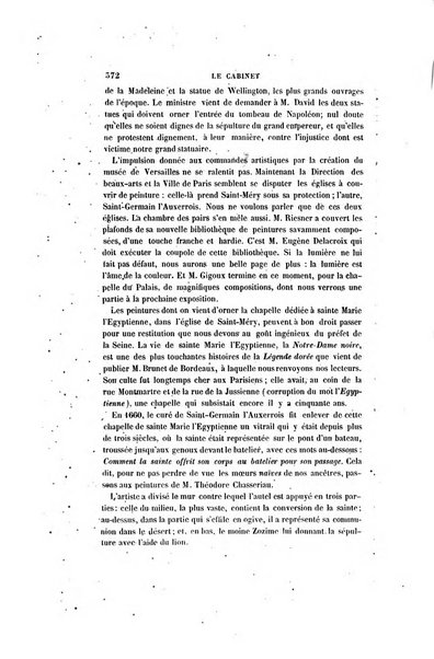 Le cabinet de l'amateur et de l'antiquaire revue des tableaux et des estampes anciennes, des objets d'art, d'antiquite et de curiosite