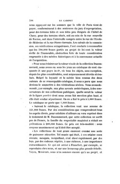 Le cabinet de l'amateur et de l'antiquaire revue des tableaux et des estampes anciennes, des objets d'art, d'antiquite et de curiosite