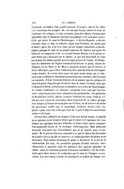 Le cabinet de l'amateur et de l'antiquaire revue des tableaux et des estampes anciennes, des objets d'art, d'antiquite et de curiosite