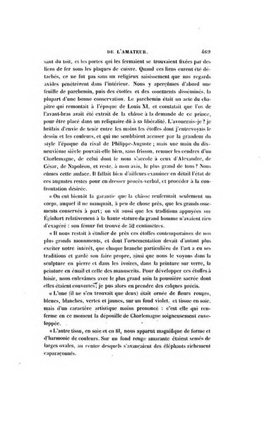 Le cabinet de l'amateur et de l'antiquaire revue des tableaux et des estampes anciennes, des objets d'art, d'antiquite et de curiosite