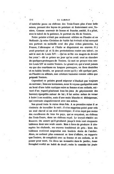 Le cabinet de l'amateur et de l'antiquaire revue des tableaux et des estampes anciennes, des objets d'art, d'antiquite et de curiosite