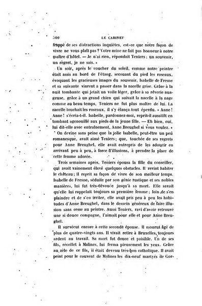 Le cabinet de l'amateur et de l'antiquaire revue des tableaux et des estampes anciennes, des objets d'art, d'antiquite et de curiosite