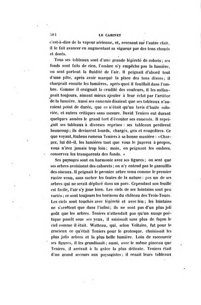 Le cabinet de l'amateur et de l'antiquaire revue des tableaux et des estampes anciennes, des objets d'art, d'antiquite et de curiosite