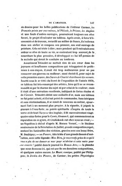 Le cabinet de l'amateur et de l'antiquaire revue des tableaux et des estampes anciennes, des objets d'art, d'antiquite et de curiosite