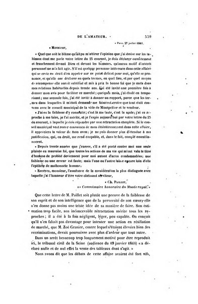 Le cabinet de l'amateur et de l'antiquaire revue des tableaux et des estampes anciennes, des objets d'art, d'antiquite et de curiosite