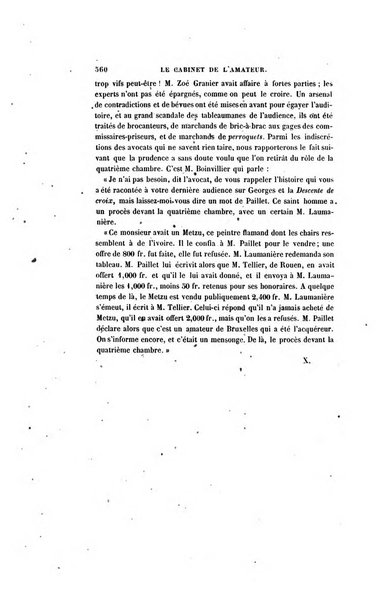 Le cabinet de l'amateur et de l'antiquaire revue des tableaux et des estampes anciennes, des objets d'art, d'antiquite et de curiosite