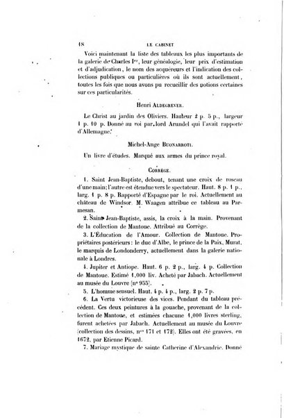 Le cabinet de l'amateur et de l'antiquaire revue des tableaux et des estampes anciennes, des objets d'art, d'antiquite et de curiosite