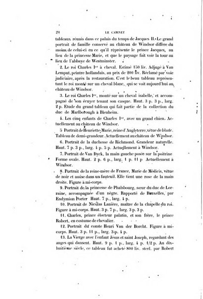 Le cabinet de l'amateur et de l'antiquaire revue des tableaux et des estampes anciennes, des objets d'art, d'antiquite et de curiosite