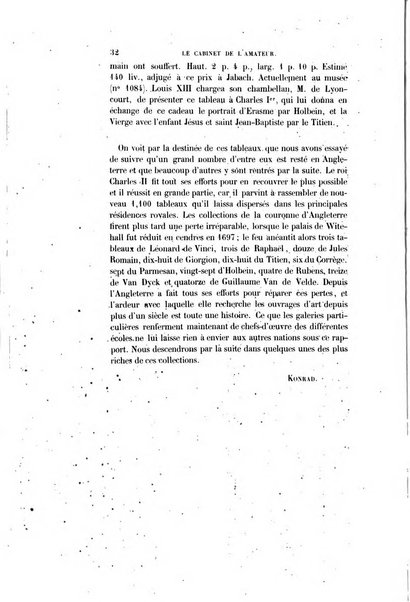 Le cabinet de l'amateur et de l'antiquaire revue des tableaux et des estampes anciennes, des objets d'art, d'antiquite et de curiosite