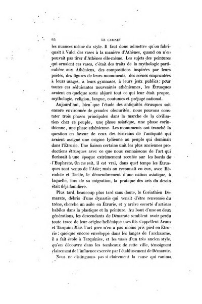 Le cabinet de l'amateur et de l'antiquaire revue des tableaux et des estampes anciennes, des objets d'art, d'antiquite et de curiosite