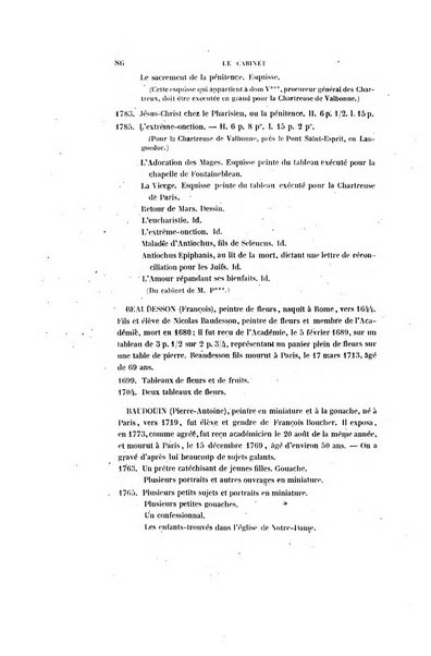 Le cabinet de l'amateur et de l'antiquaire revue des tableaux et des estampes anciennes, des objets d'art, d'antiquite et de curiosite