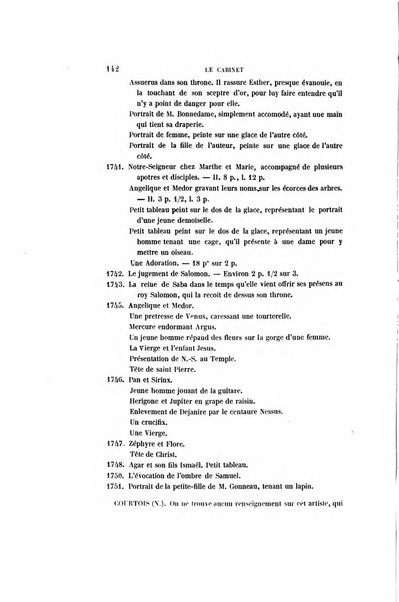 Le cabinet de l'amateur et de l'antiquaire revue des tableaux et des estampes anciennes, des objets d'art, d'antiquite et de curiosite