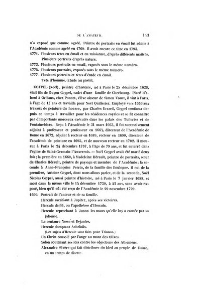 Le cabinet de l'amateur et de l'antiquaire revue des tableaux et des estampes anciennes, des objets d'art, d'antiquite et de curiosite