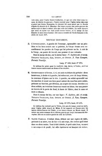 Le cabinet de l'amateur et de l'antiquaire revue des tableaux et des estampes anciennes, des objets d'art, d'antiquite et de curiosite