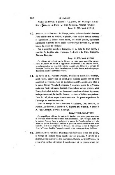 Le cabinet de l'amateur et de l'antiquaire revue des tableaux et des estampes anciennes, des objets d'art, d'antiquite et de curiosite