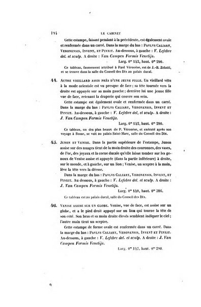 Le cabinet de l'amateur et de l'antiquaire revue des tableaux et des estampes anciennes, des objets d'art, d'antiquite et de curiosite