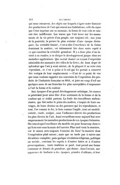 Le cabinet de l'amateur et de l'antiquaire revue des tableaux et des estampes anciennes, des objets d'art, d'antiquite et de curiosite