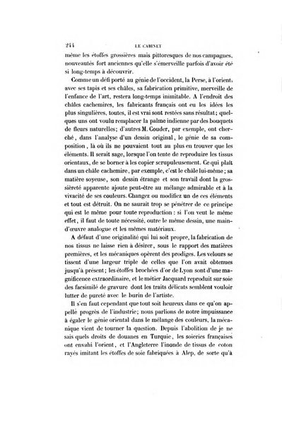 Le cabinet de l'amateur et de l'antiquaire revue des tableaux et des estampes anciennes, des objets d'art, d'antiquite et de curiosite