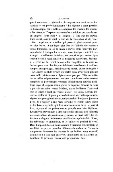 Le cabinet de l'amateur et de l'antiquaire revue des tableaux et des estampes anciennes, des objets d'art, d'antiquite et de curiosite