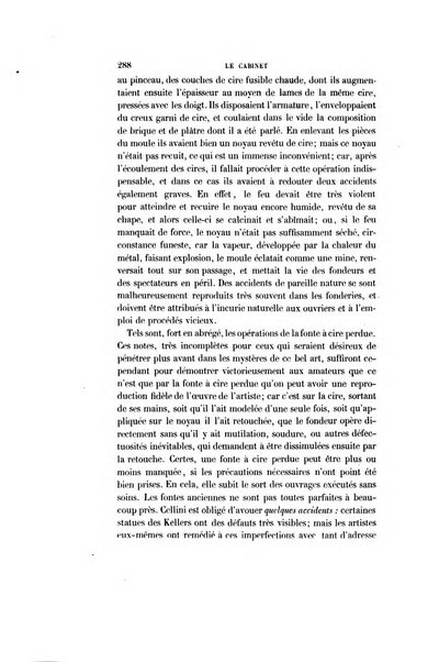 Le cabinet de l'amateur et de l'antiquaire revue des tableaux et des estampes anciennes, des objets d'art, d'antiquite et de curiosite