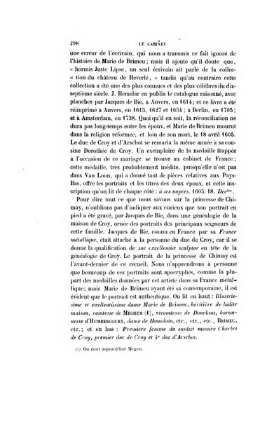 Le cabinet de l'amateur et de l'antiquaire revue des tableaux et des estampes anciennes, des objets d'art, d'antiquite et de curiosite