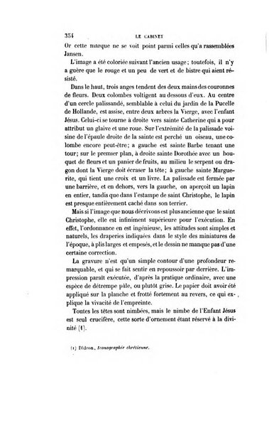 Le cabinet de l'amateur et de l'antiquaire revue des tableaux et des estampes anciennes, des objets d'art, d'antiquite et de curiosite