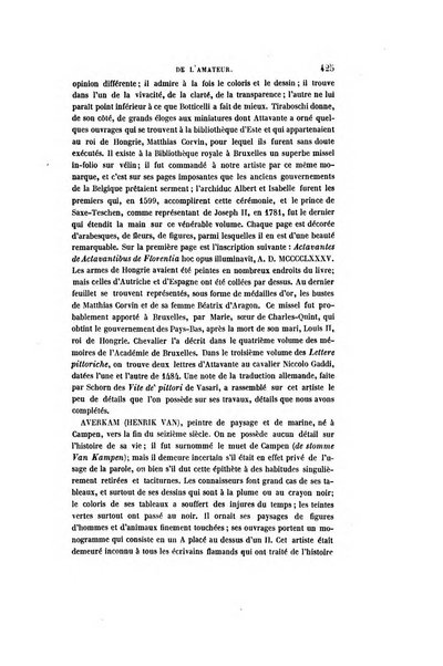 Le cabinet de l'amateur et de l'antiquaire revue des tableaux et des estampes anciennes, des objets d'art, d'antiquite et de curiosite