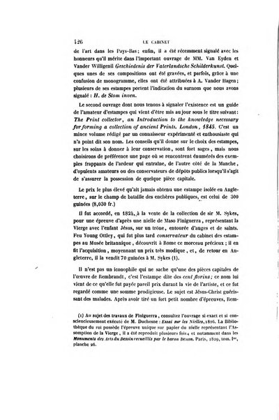 Le cabinet de l'amateur et de l'antiquaire revue des tableaux et des estampes anciennes, des objets d'art, d'antiquite et de curiosite